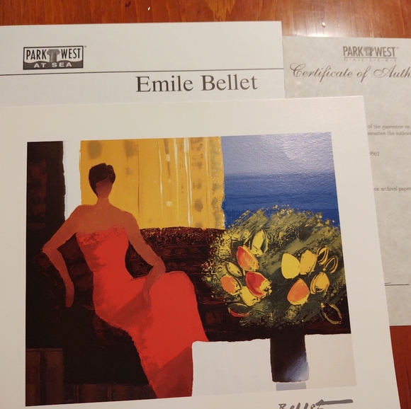 Art print Emile Bellet - Picture 2 of 3